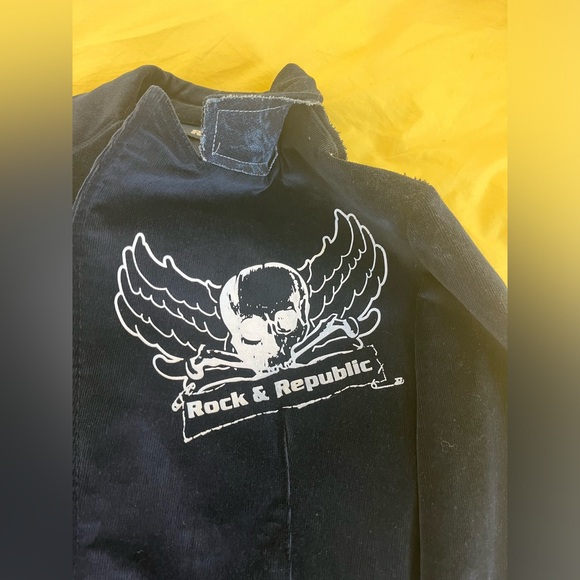 ROCK & REPUBLIC Corduroy Blazer - Picture 4 of 9